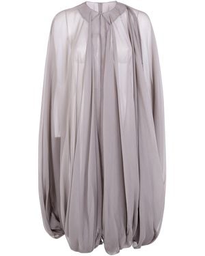 Rick Owens "Luxor" Cape - Grey