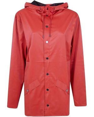 Rains "W3" Jacket - Red