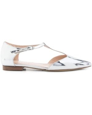 P.A.R.O.S.H. Ballerina Shoes - White