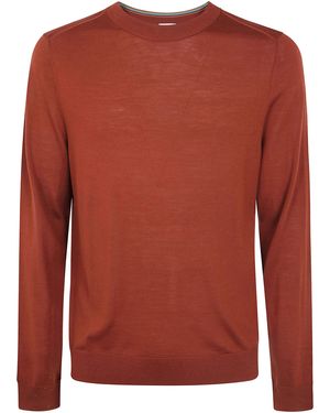 Paul Smith Maglione Girocollo "Dark Rust" - Red