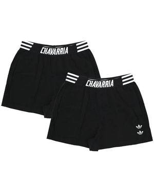 Adidas Originals X Willy Chavarria "Chavarria" 2 Pack Short - Black
