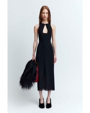 16Arlington Spyri Midi Dress - Blue