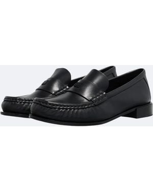 Max Mara Mm Loafers - Black