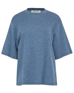 Rohe Oversized Merino T-Shirt - Blue