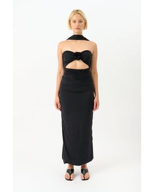 Maygel Coronel Mullet Dress - Black