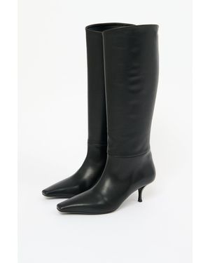Neous Rami Turbo Leather Boots - Black