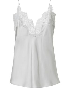 Rohe Silk Lace Tank - White