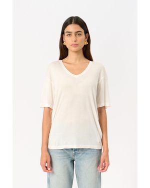 Anine Bing Vale T-Shirt - White