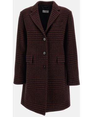 Alberto Biani Cappotto Monopetto - Multicolore