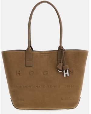 Hogan Borsa Address Shopping Piccola - Marrone