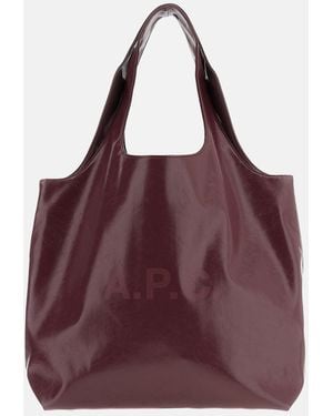 A.P.C. Borsa Tote Ninon - Viola