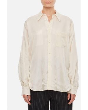 Quira Camicia Reversibile Con Bottoni - Bianco
