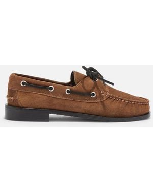 Aeyde Harris Mocassino Tobacco - Marrone