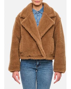 Max Mara Gardone Teddy Corto - Blu