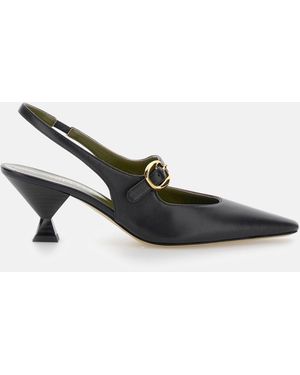 MARIA LUCA Natalia Sling Back - Bianco