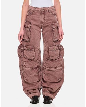 The Attico Fern Pantalone Lungo - Rosso