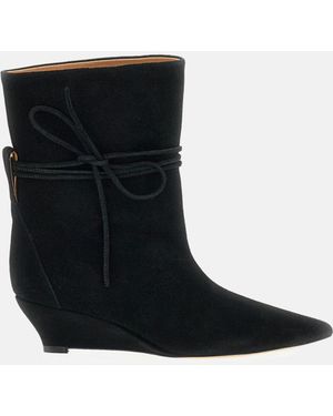 Odissi Zeppe Gemma Ankle Boot - Nero
