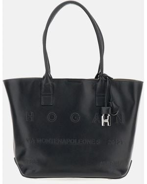 Hogan Borsa Address Shopping Piccola - Nero