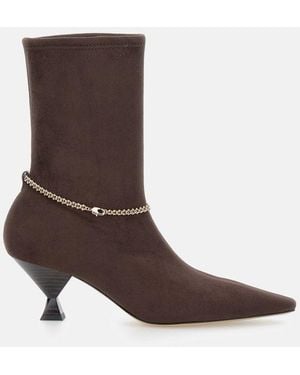 MARIA LUCA Nausica Stretch Boot - Marrone