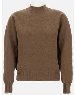 Drumohr Maglia In Lana - Marrone