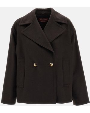 Max Mara Caban Doppiopetto - Nero