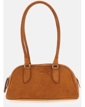 A.P.C. Borsa Sac Paloma Small - Marrone