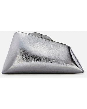 The Attico 8.30 Pm Clutch - Grigio