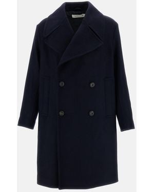 sunflower Cappotto Doppiopetto - Blu