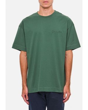 Givenchy T-shirt Logo - Verde