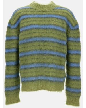 Marni Maglia Girocollo A Maniche Lunghe - Verde