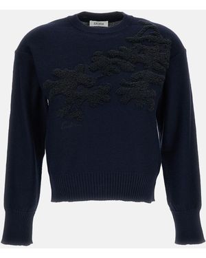 Erdem Maglia Floreale - Blu