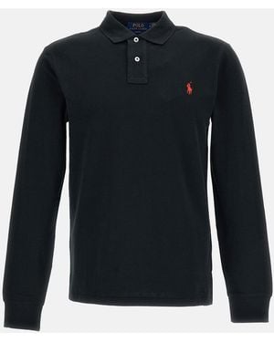 Polo Ralph Lauren Polo A Maniche Lunghe - Nero