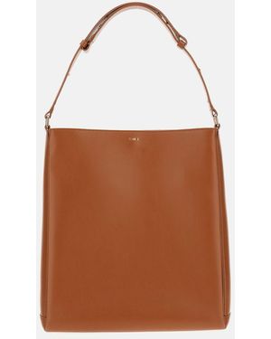 Plan C Borsa Shopper - Marrone