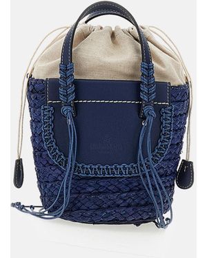 CUBA LAB Habanera Borsa A Mano - Blu