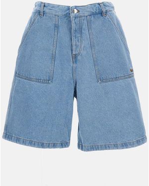 Maison Kitsuné Denim Shorts - Blu