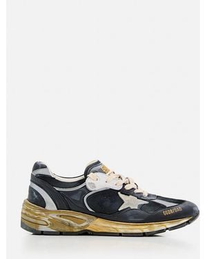 Golden Goose Sneakers 'Dad Star' In Pelle - Bianco