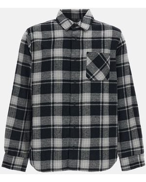 Oakley Camicia Podium Plaid Ls Flannel - Nero