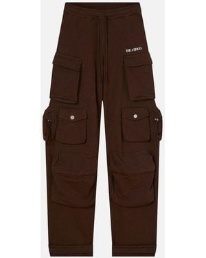 The Attico Pantaloni Cargo Sportivi - Marrone