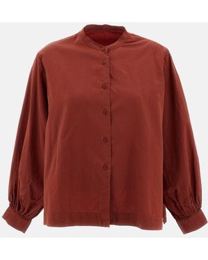 Casey Casey Camicia Biggy Grandad - Rosso