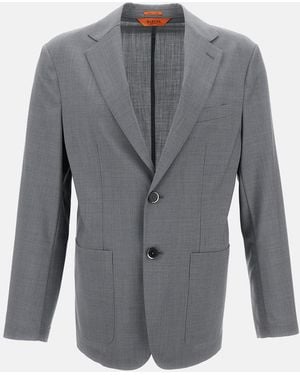 Barena Giacca Monopetto Borgo - Grigio