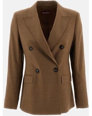 Max Mara Blazer Doppiopetto - Marrone