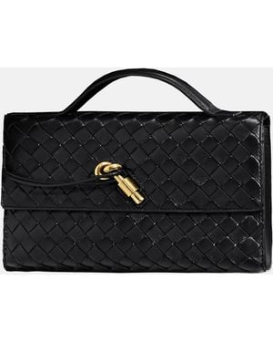 Bottega Veneta Andiamo Clutch 25 - Nero