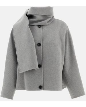 Max Mara Giacca Crop - Grigio