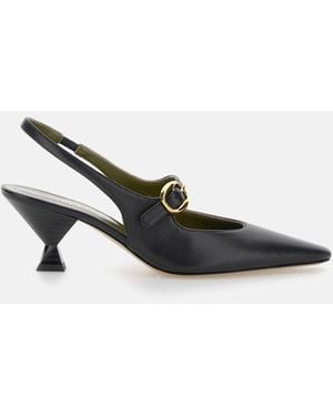 MARIA LUCA Natalia Sling Back - Bianco