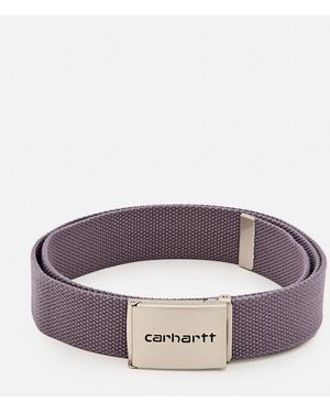 Carhartt Cintura Con Clip - Viola