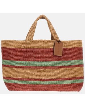 Manebí New Sunset Bag Grande - Marrone