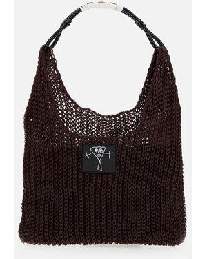 Plan C Shopper Tank Top - Nero