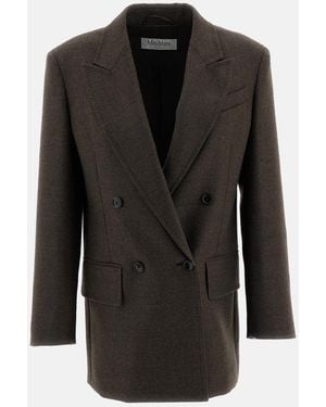 Max Mara Blazer Doppiopetto - Nero