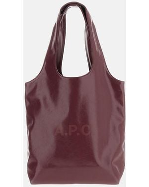 A.P.C. Borsa Tote Ninon Small - Viola