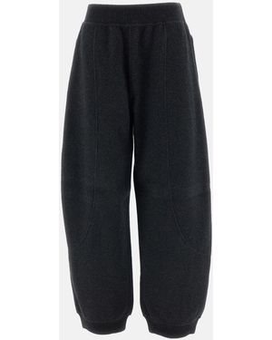 Max Mara Pantaloni Jogger - Nero